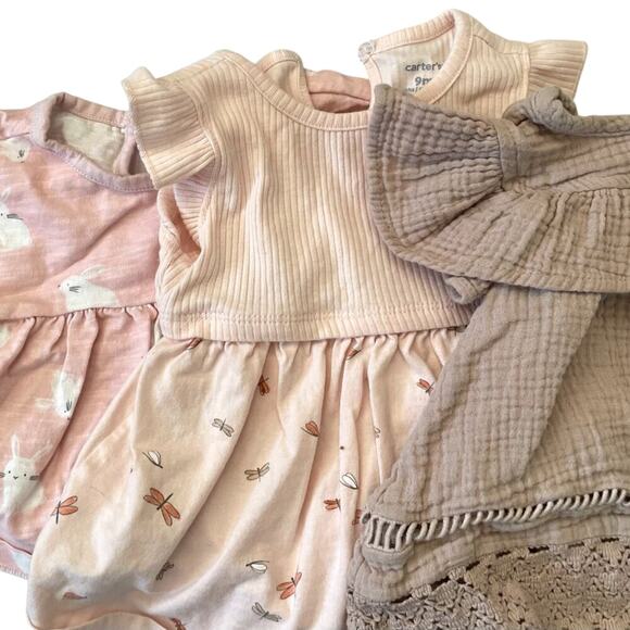 Baby Girl Bundle 3-12 months, 17 items, Jeans, Nike, Dress, Disney, Bodysuits - Picture 8 of 9